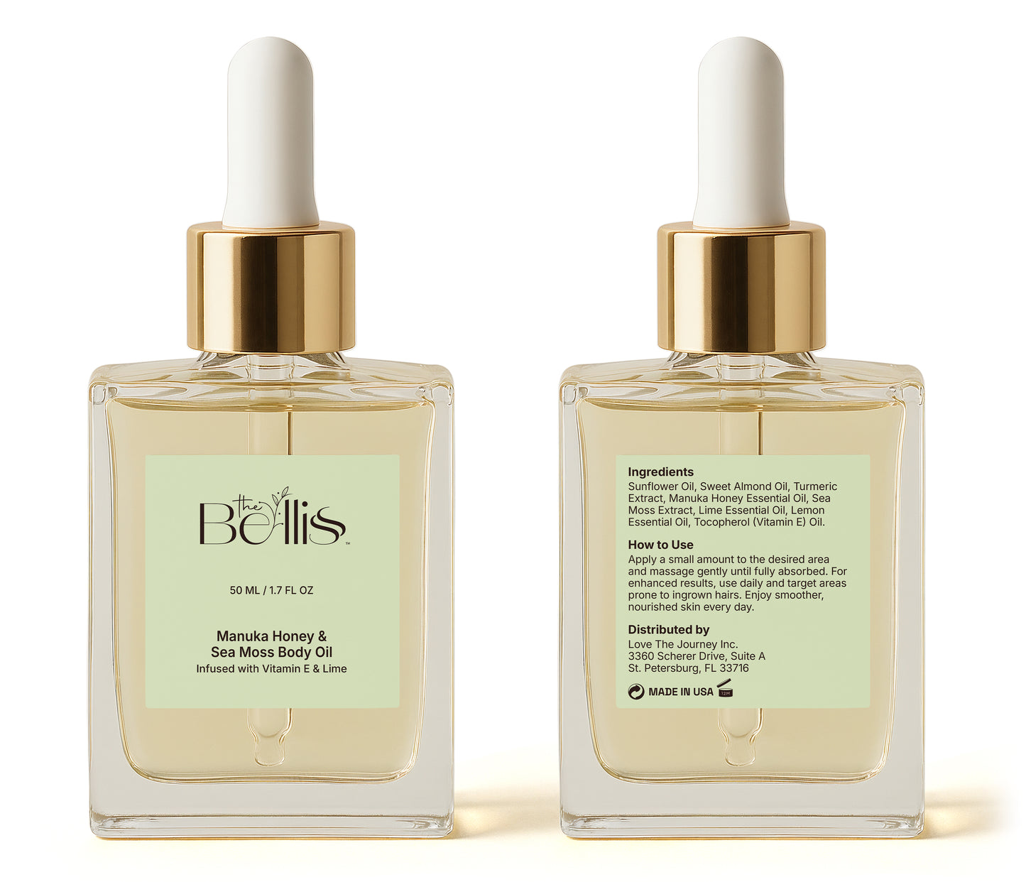 Manuka Honey & Sea Moss Body Oil